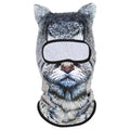 3D Animal Print Ski Balaclava