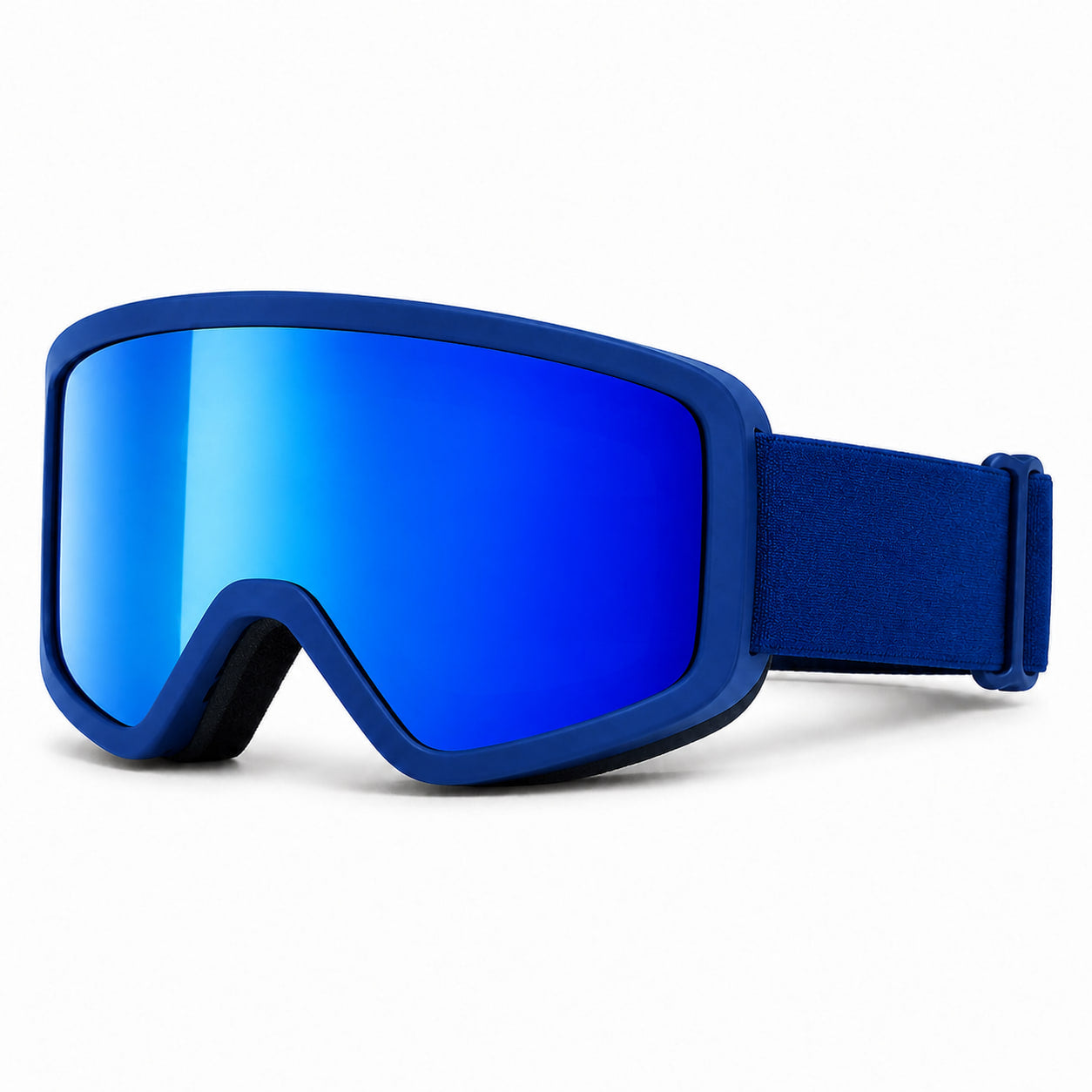 Cylindrical Snow Goggle — alpine blue