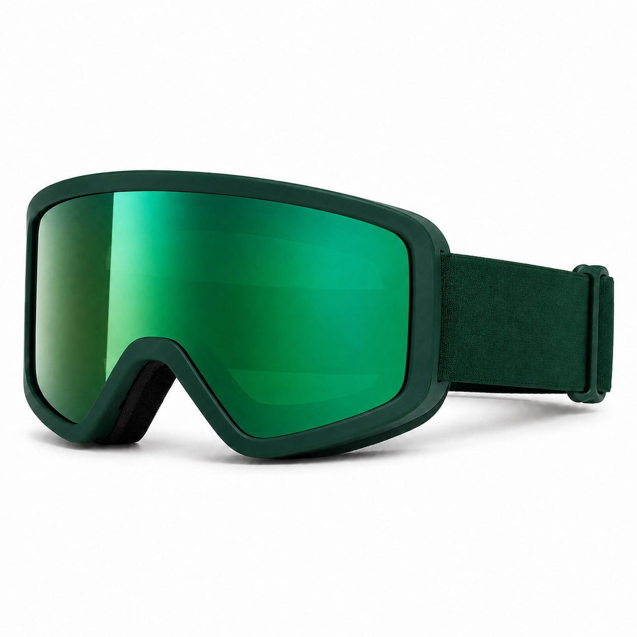 Cylindrical Snow Goggle — evergreen