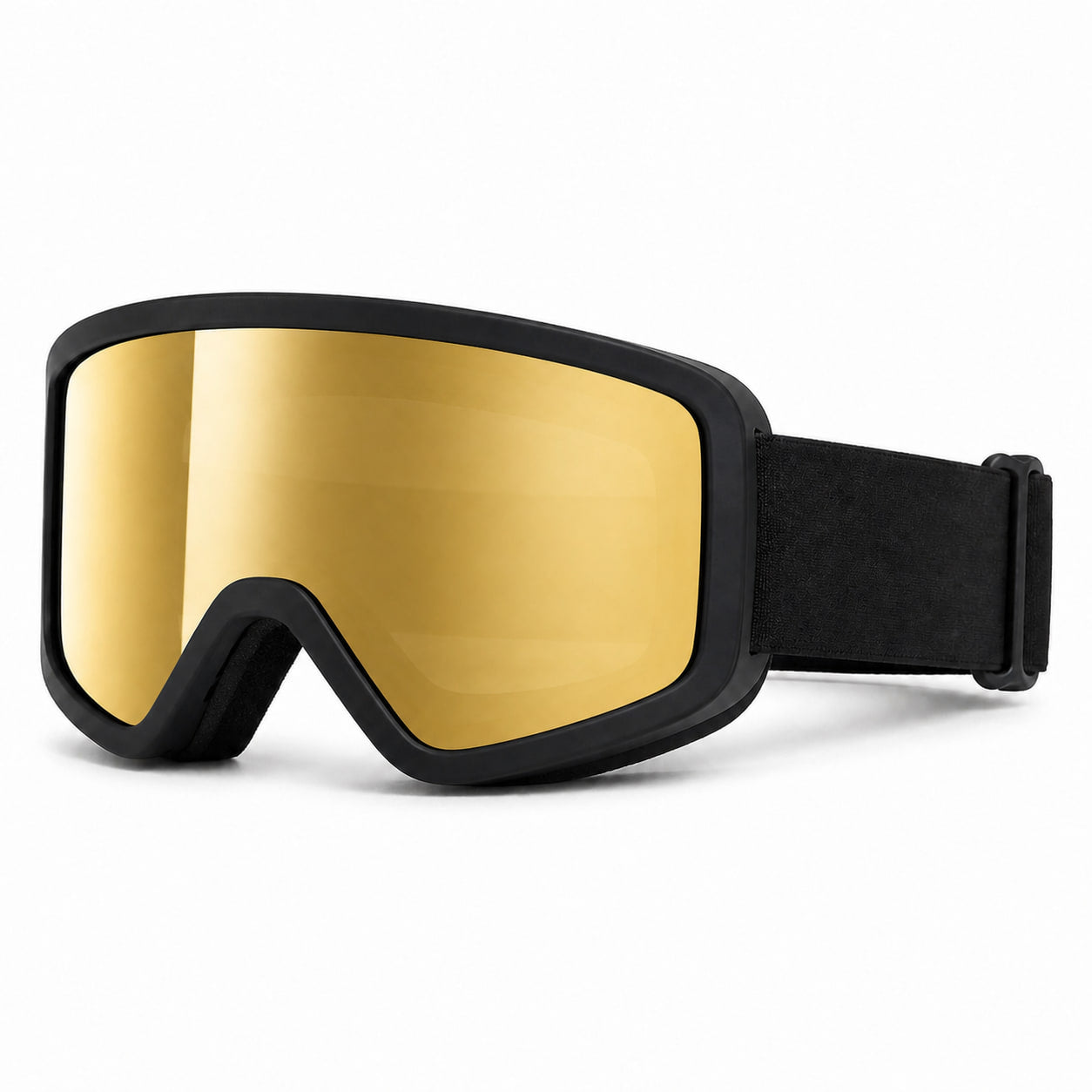 Cylindrical Snow Goggle — gold rush