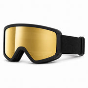 Cylindrical Snow Goggle — gold rush