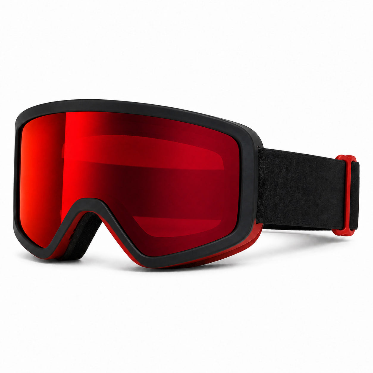Cylindrical Snow Goggle — redline