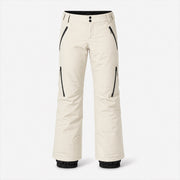 Women’s Snow Pant in Bone — Skeezy studio render, front view