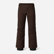 Women’s Snow Pant in Cocoa — Skeezy studio render, front view