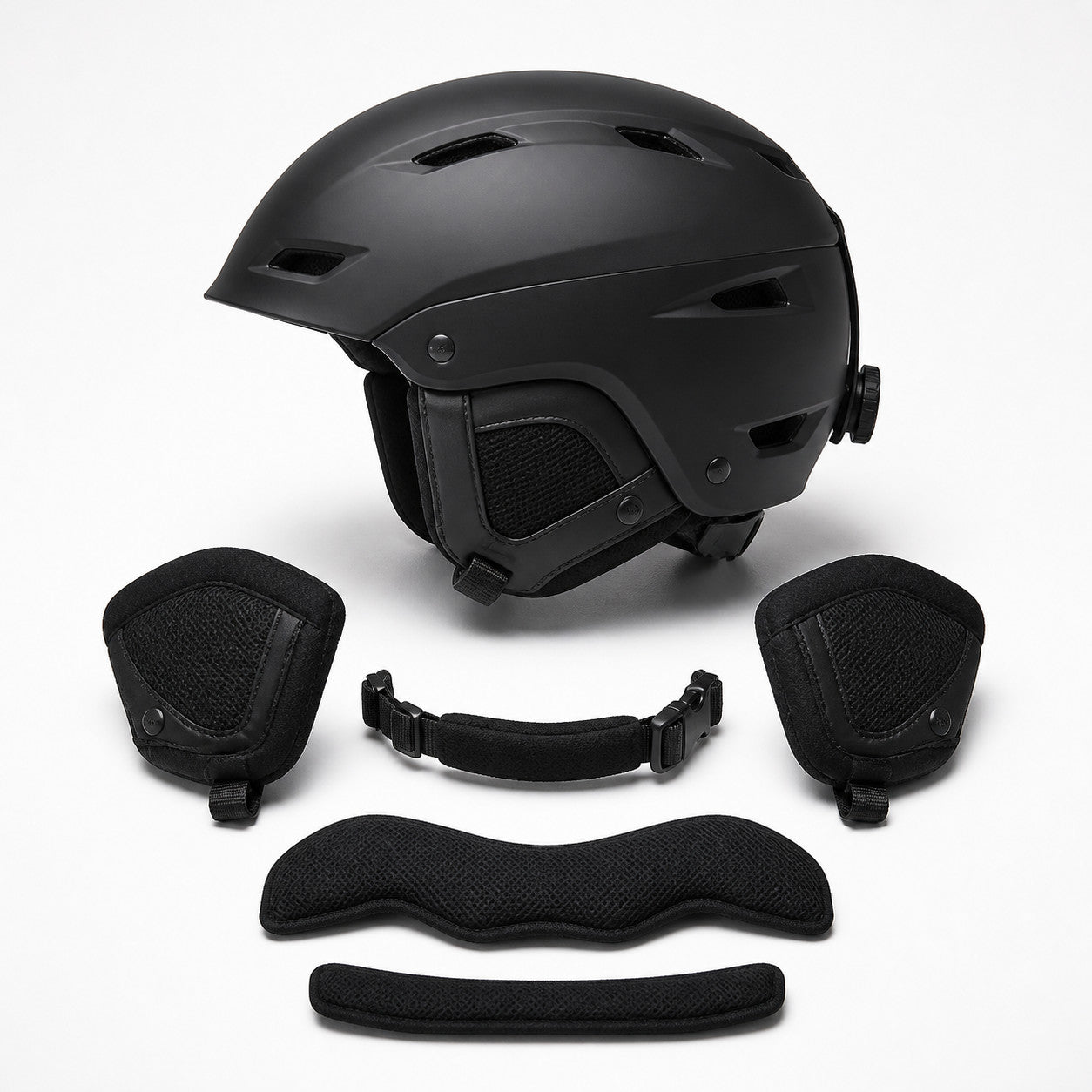 In-Mold Snow Helmet — front view