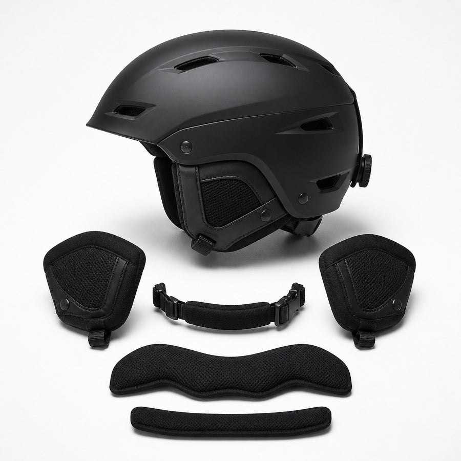In-Mold Snow Helmet — front view