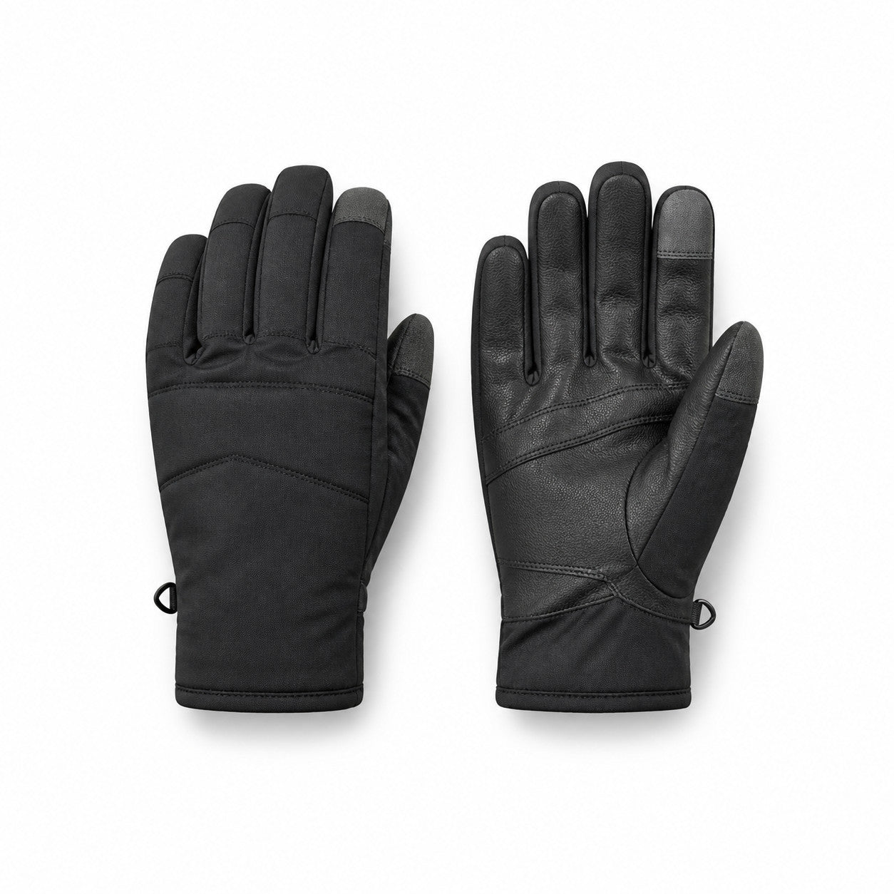 Short-Cuff Snow Glove — front view