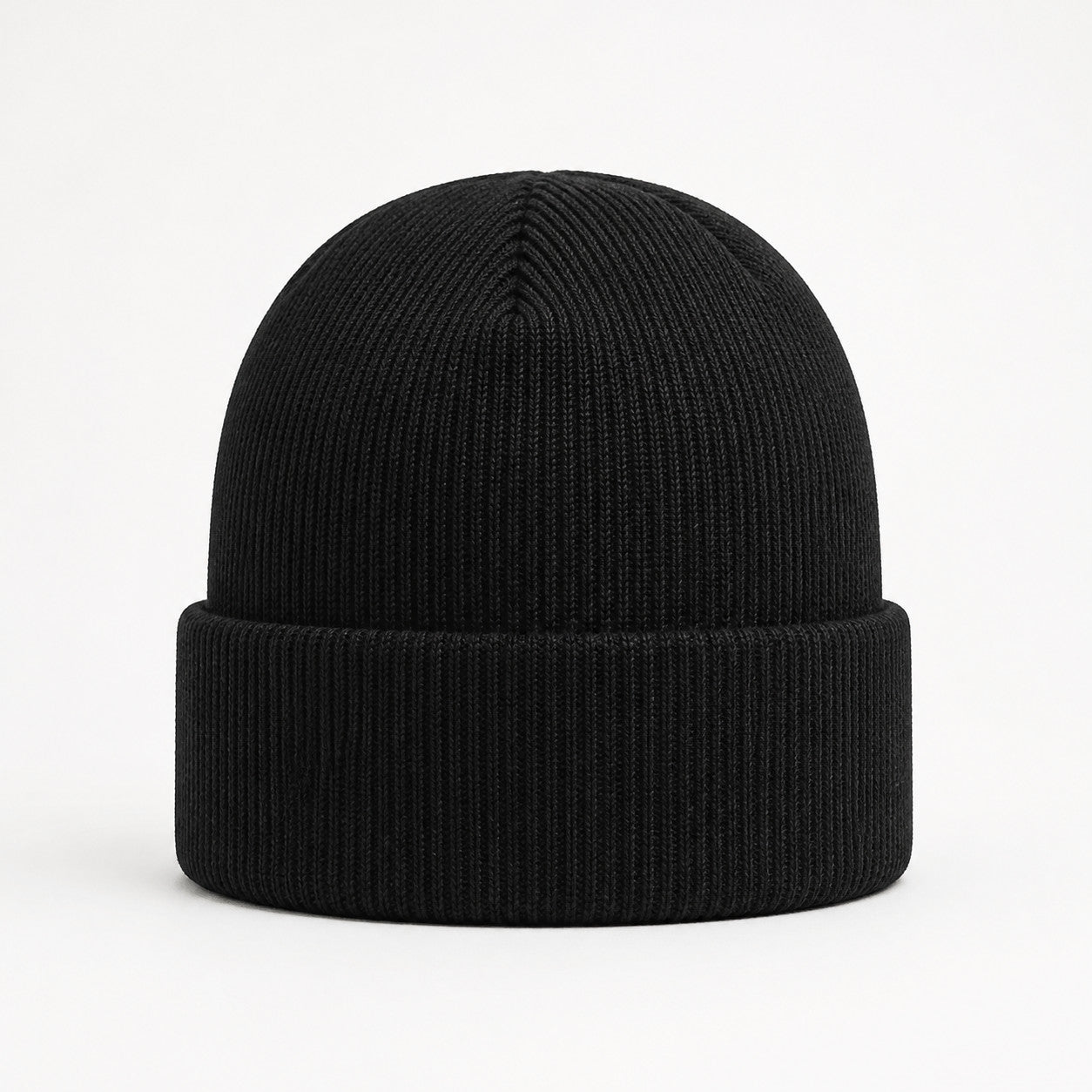 Cuffed Logo Beanie — front view