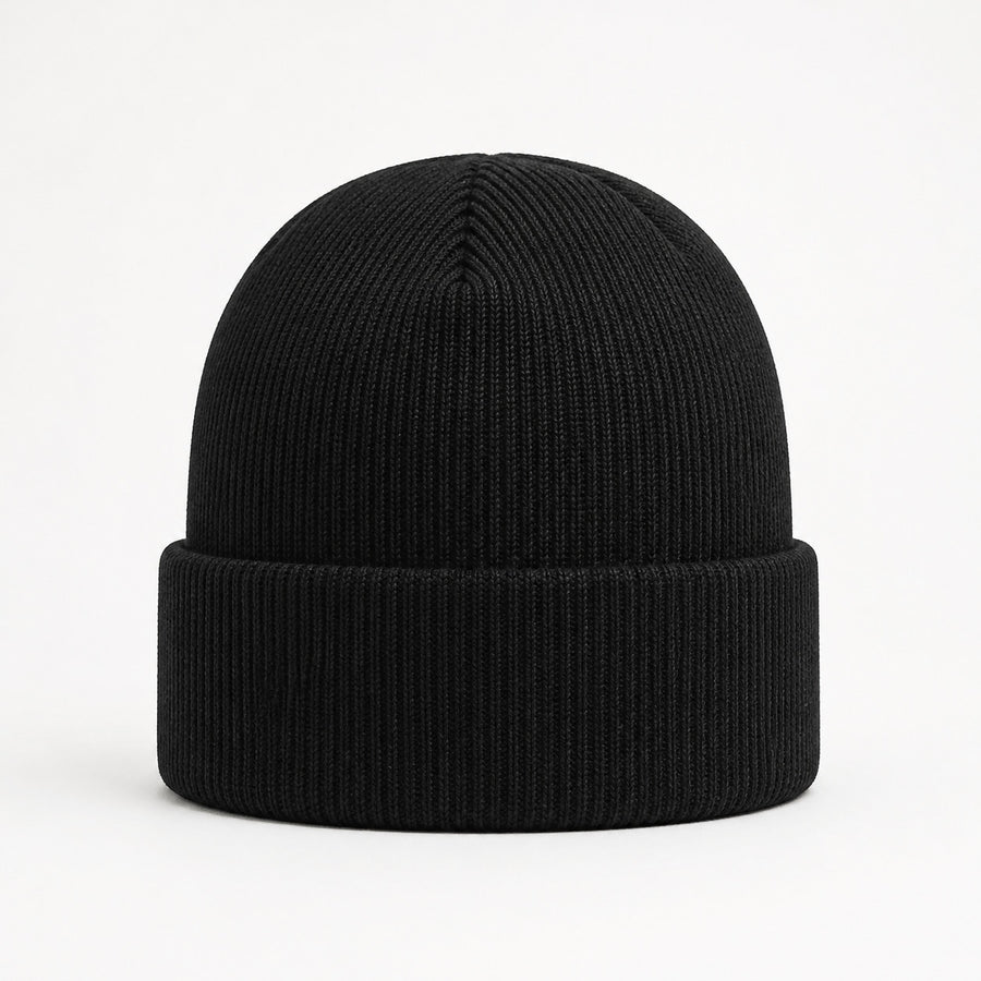 Cuffed Logo Beanie — front view