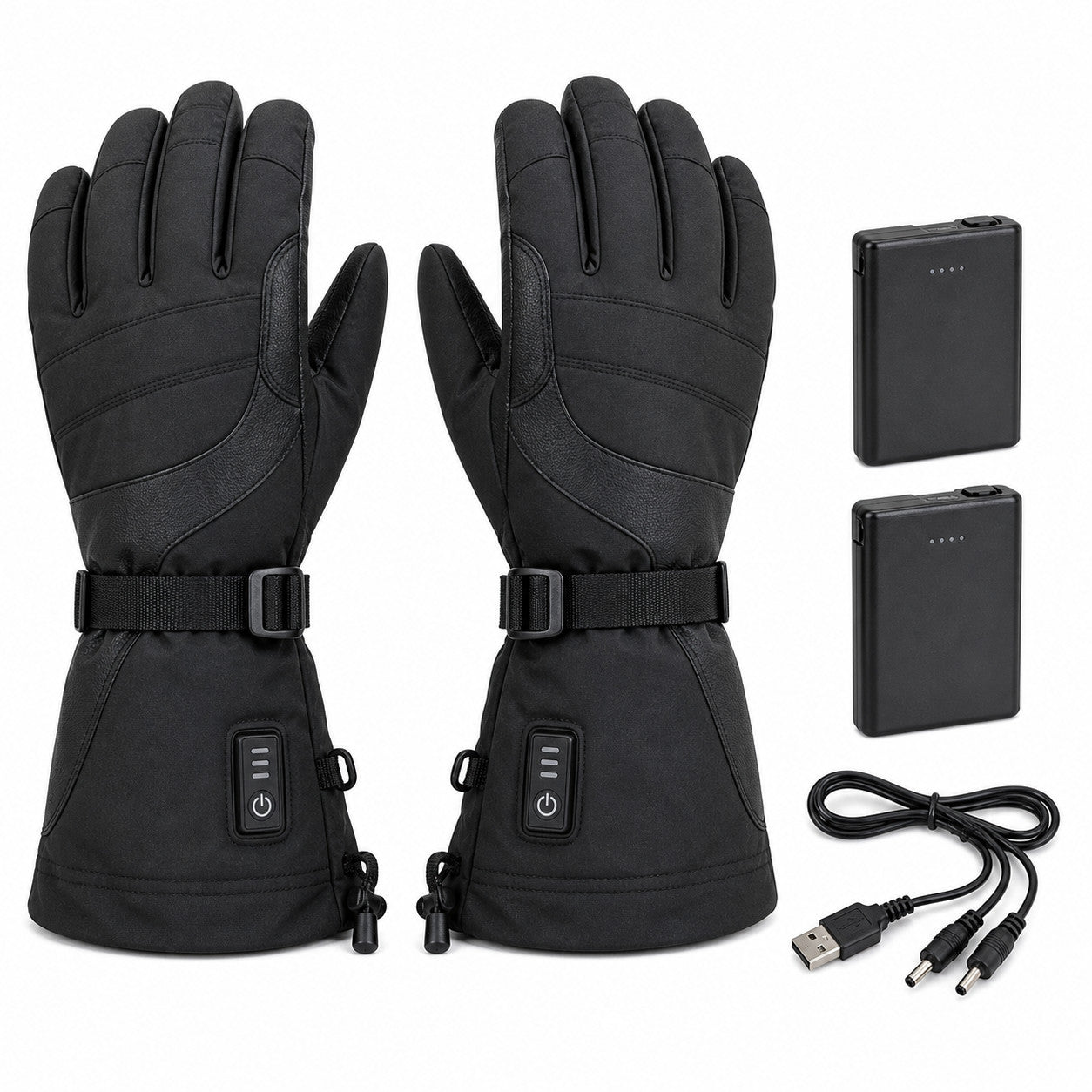 Heated Snow Glove — front view