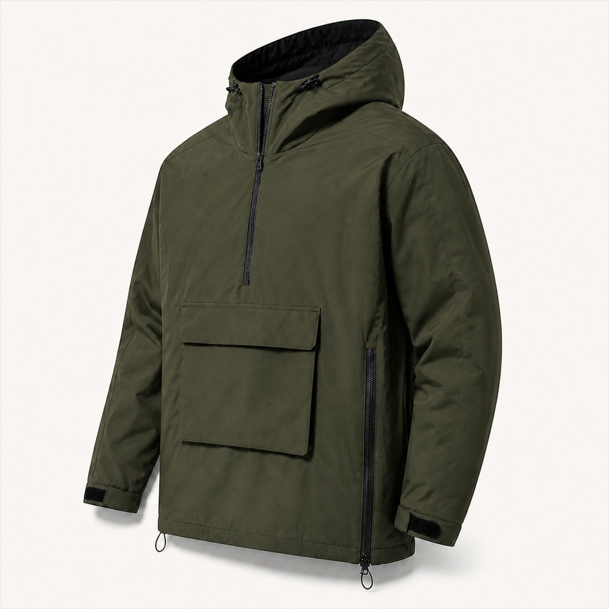 Snow Anorak — Skeezy studio render, alternate view
