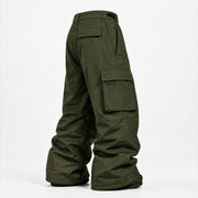 Baggy Cargo Snow Pant — Skeezy studio render, alternate view