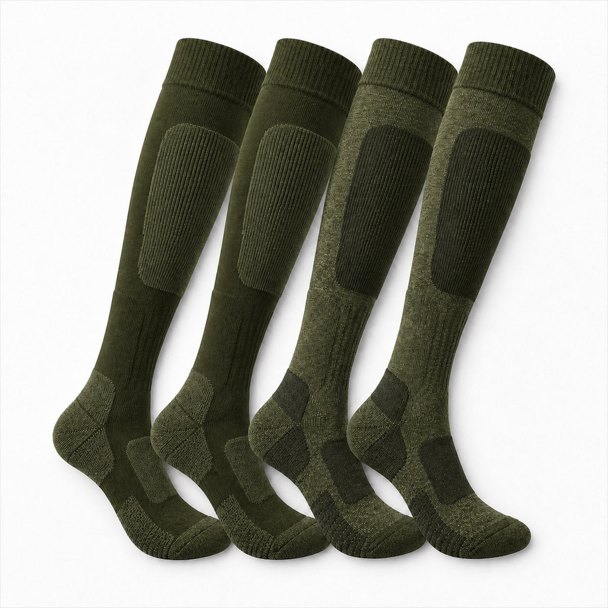 Merino Snow Socks — 2 Pack — Skeezy studio render, alternate view