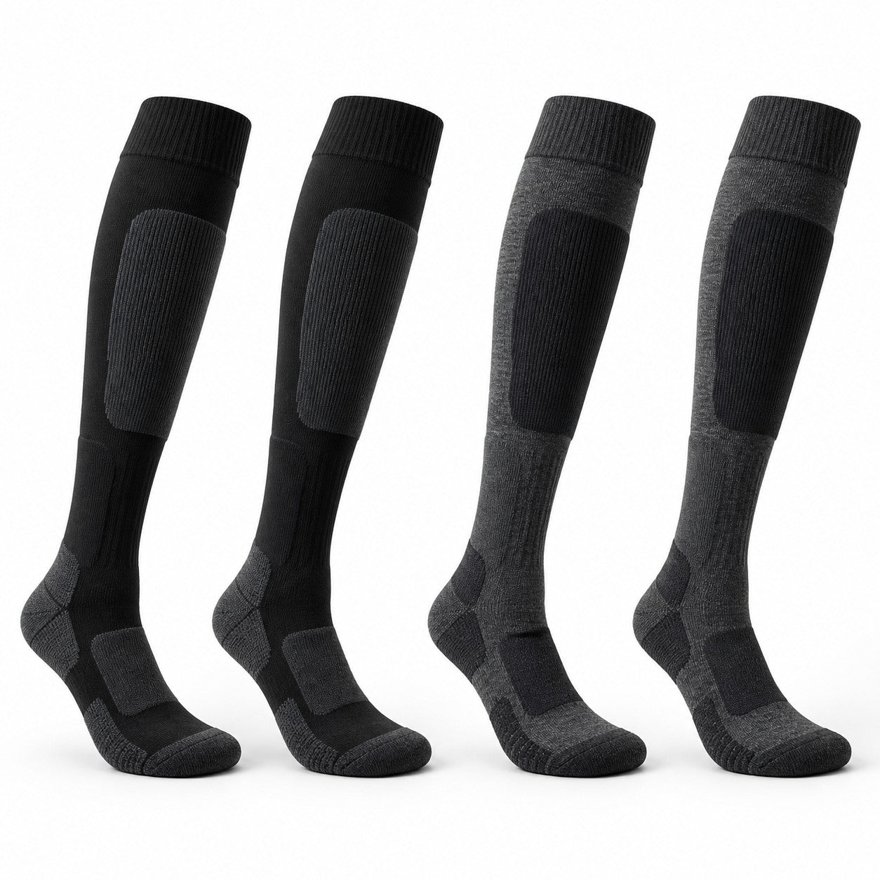 Merino Snow Socks — 2 Pack — front view