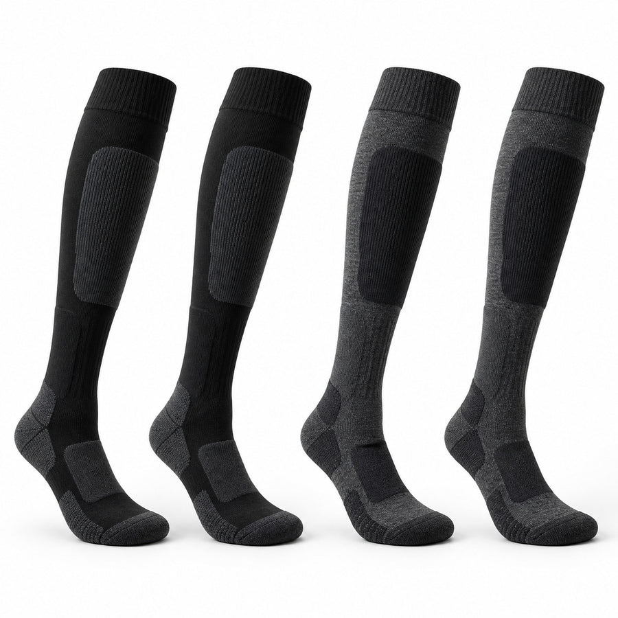 Merino Snow Socks — 2 Pack — front view