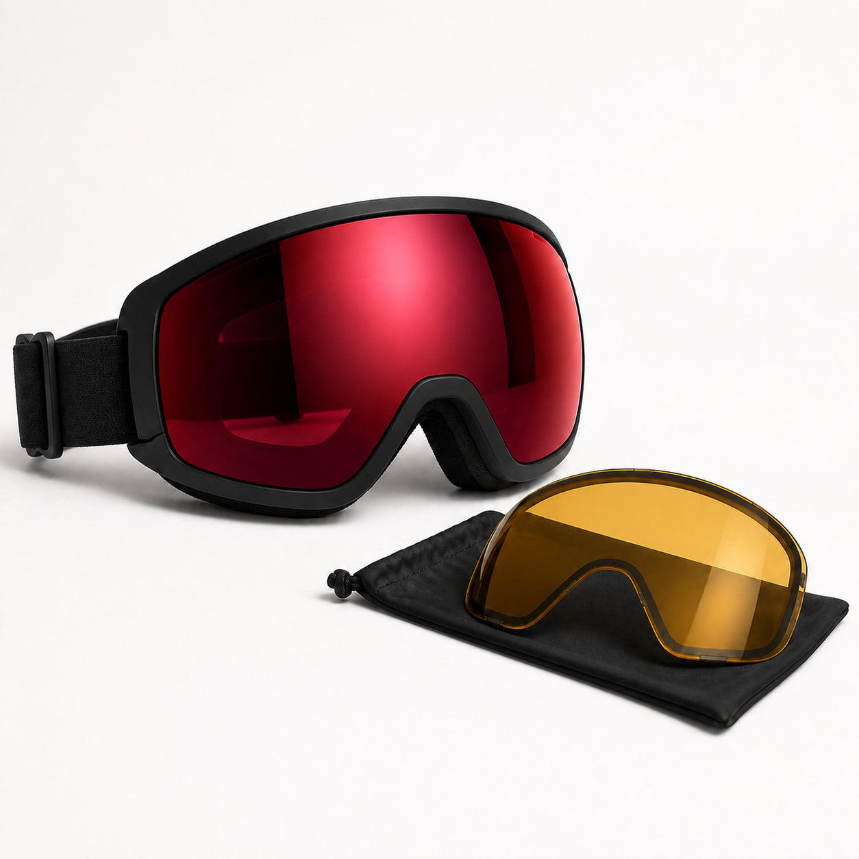 Magnetic Snow Goggle — blood moon