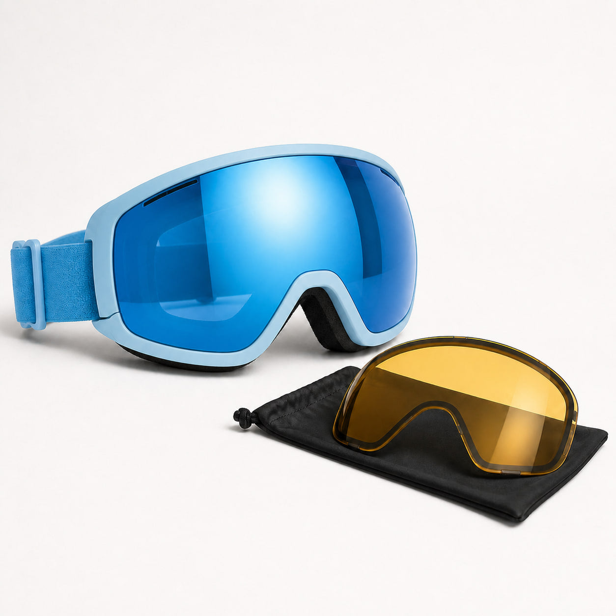 Magnetic Snow Goggle — glacier blue